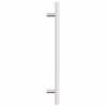 Poignées d'armoire 20 pcs argenté 192 mm acier inoxydable 