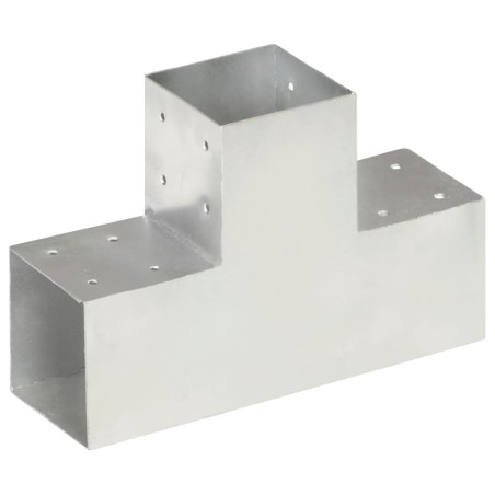Connecteur de poteau Forme en T Métal galvanisé 101x101 mm 