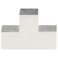 Connecteur de poteau Forme en T Métal galvanisé 101x101 mm 