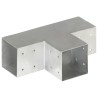 Connecteur de poteau Forme en T Métal galvanisé 101x101 mm 