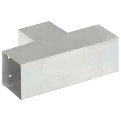 Connecteur de poteau Forme en T Métal galvanisé 101x101 mm 