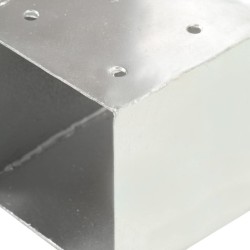 Connecteur de poteau Forme en T Métal galvanisé 101x101 mm 