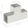 Connecteur de poteau Forme en T Métal galvanisé 101x101 mm 