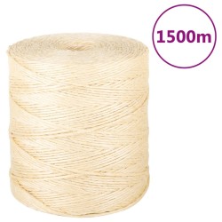 Corde 100 % sisal 2 mm 1500 m 