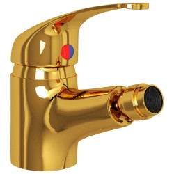 Mitigeur de bidet de salle de bain Doré 13x12 cm 