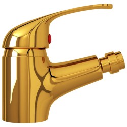 Mitigeur de bidet de salle de bain Doré 13x12 cm 