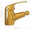 Mitigeur de bidet de salle de bain Doré 13x12 cm 