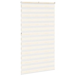 Store zèbre beige marbré largeur du tissu 125,9 cm polyester 