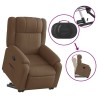 Fauteuil inclinable Marron Tissu 