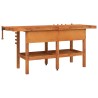 Établi avec tiroirs et étaux 192x62x83 cm Bois massif d'acacia 