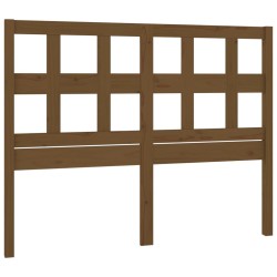 Tête de lit Marron miel 155,5x4x100 cm Bois massif de pin 