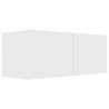 Ensemble de meubles TV 6 pcs Blanc Bois d'ingénierie 