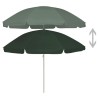 Parasol de plage vert 240 cm 