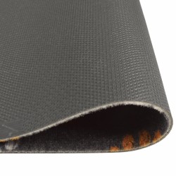 Tapis de cuisine lavable impression de pattes 60x180 cm velours 