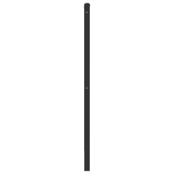 Tête de lit chêne sonoma 80 cm bois d'ingénierie et acier 