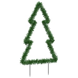 Décoration lumineuse arbre de Noël avec piquets 115 LED 90 cm 