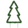 Décoration lumineuse arbre de Noël avec piquets 115 LED 90 cm 