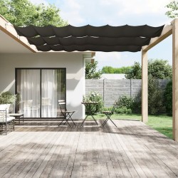 Auvent vertical Anthracite 100x800 cm Tissu oxford 