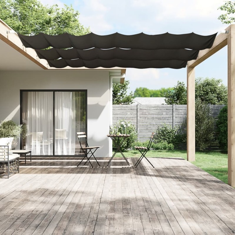 Auvent vertical Anthracite 100x800 cm Tissu oxford 