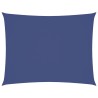 Voile de parasol tissu oxford rectangulaire 3x4,5 m bleu 