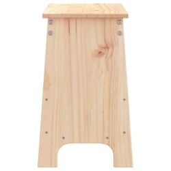 Banc d'entrée 60x28x45 cm bois de pin massif 