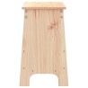 Banc d'entrée 60x28x45 cm bois de pin massif 