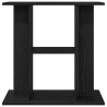 Support pour aquarium chêne noir 60x30x60 cm bois d'ingénierie 