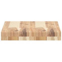 Dessus de table 40x30x4 cm rectangulaire bois massif d'acacia 
