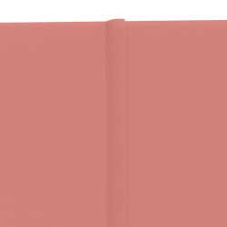 Panneaux muraux 12 pcs Rose 90x15 cm Velours 1,62 m² 