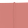 Panneaux muraux 12 pcs Rose 90x15 cm Velours 1,62 m² 