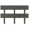 Tête de lit Gris 138x3x81 cm Bois massif de pin 