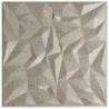 Panneaux muraux 12 pcs béton 50x50 cm XPS 3 m² améthyste 
