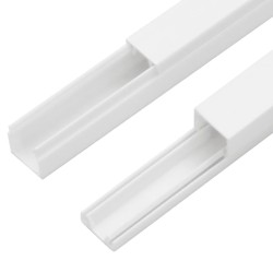 Goulotte de câble 25x25 mm 30 m PVC 