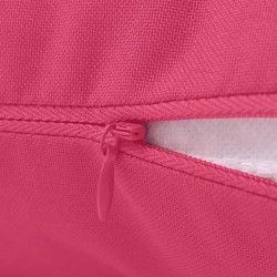 Oreillers d'extérieur lot de 2 45 x 45 cm Rose 