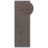 Paillasson touffeté 60x180 cm Marron foncé 