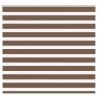 Store zèbre marron 155x100cm largeur du tissu 150,9cm polyester 