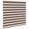 Store zèbre marron 155x100cm largeur du tissu 150,9cm polyester 