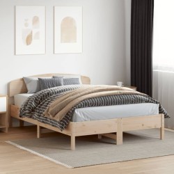 Tête de lit 140 cm bois massif de pin 