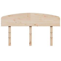 Tête de lit 140 cm bois massif de pin 