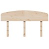 Tête de lit 140 cm bois massif de pin 