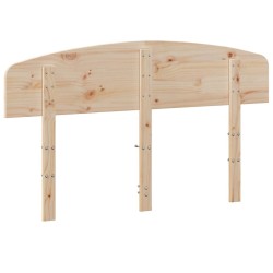 Tête de lit 140 cm bois massif de pin 