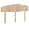 Tête de lit 140 cm bois massif de pin 