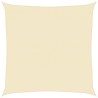 Voile d'ombrage 160 g/m² Crème 4x4 m PEHD 