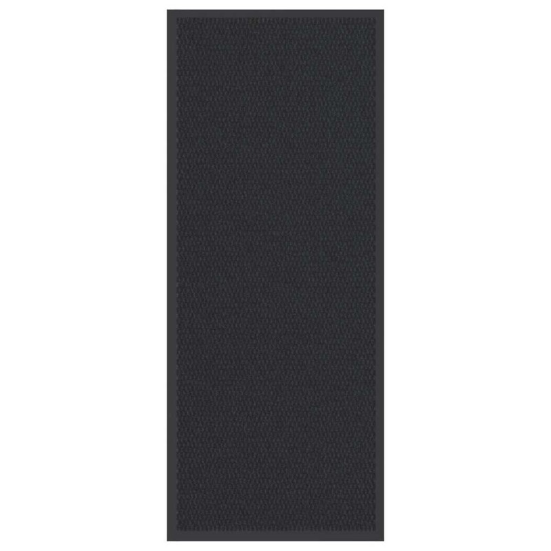 Paillasson noir 60x150 cm 