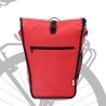 Sac à vélo pour porte-bagages 20 L Rouge 34x16x59 cm 