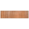 Tapis rectangulaire naturel 80x300 cm bambou 