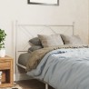 Tête de lit métal blanc 100 cm 