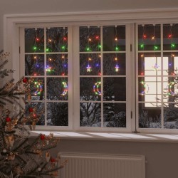Guirlande lumineuse étoile et lune avec télécommande 345 LED 