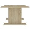 Table basse chêne sonoma 103,5x60x40 cm bois d'ingénierie 