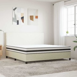Matelas à ressorts bonnell moyen 200x200 cm 
